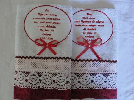 Toalhas personalizadas