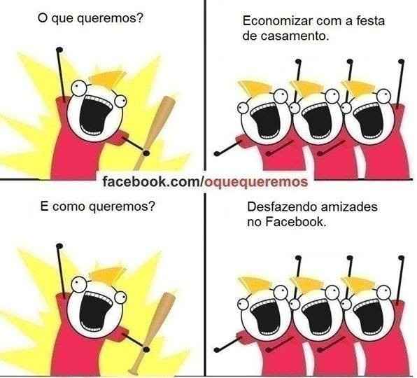 O que queremos...