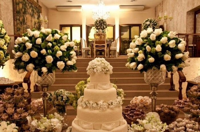 Tons claros... achei linda essa decoração!