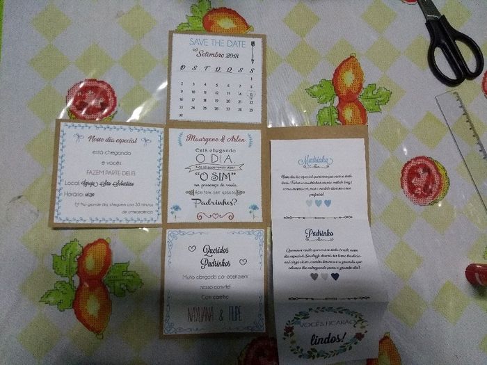 Convite para os padrinhos - 5