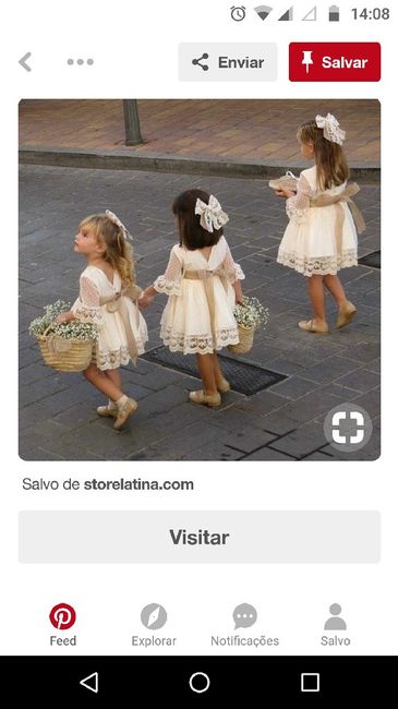 Vestidos para Damas de honra jf e região - 2