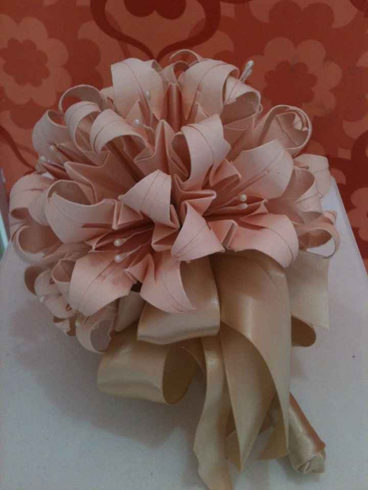 Buquê em origami