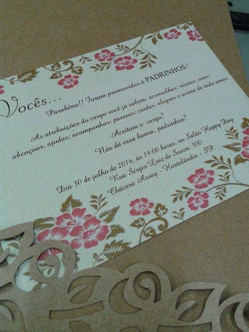 Meu convite de casamento - 3