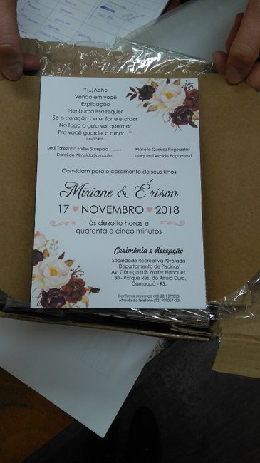 Meus convites!! - 2