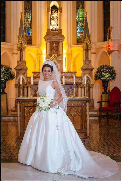Vestido Pronovias aluguei na Maison Sposare de Cuiabá