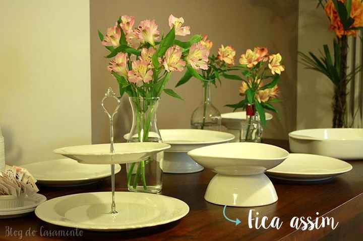 minha mesa de doces