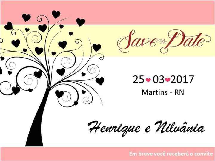 Save the date - 1