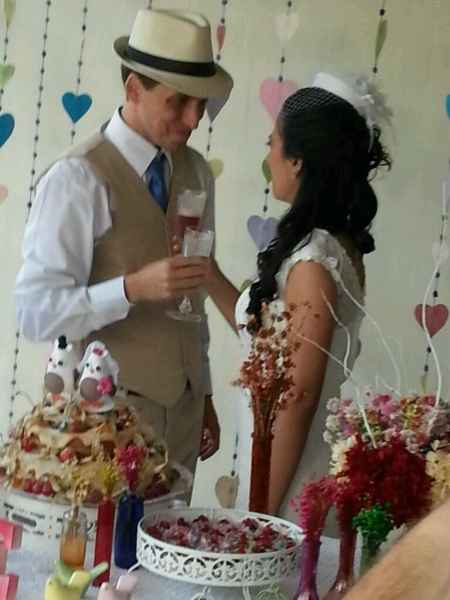 Fotinhos do casamento.... - 2