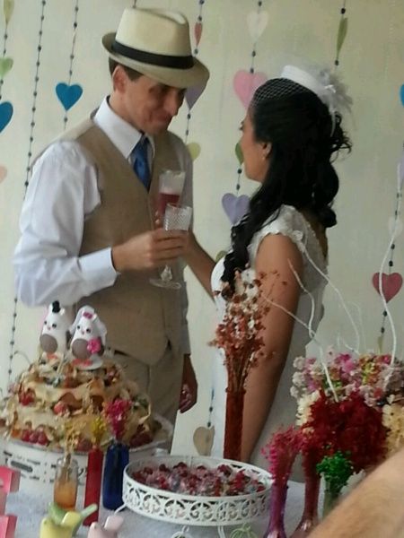 Fotinhos do casamento.... - 2