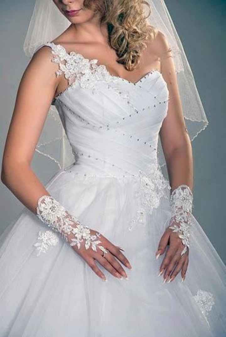 Vestido de store noiva com luvas