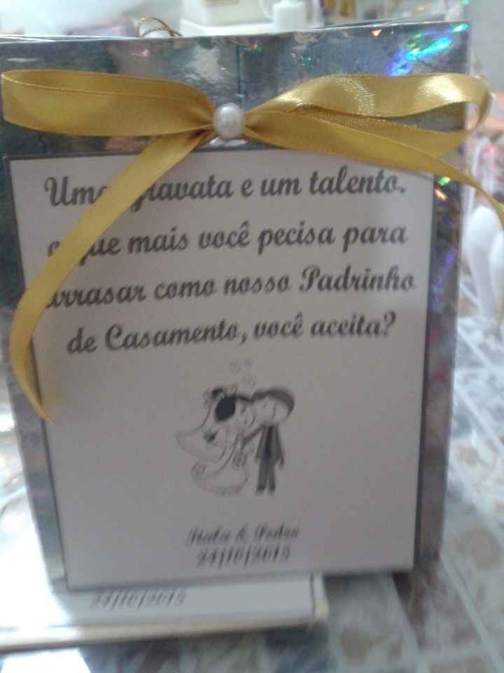 Convite dos padrinhos