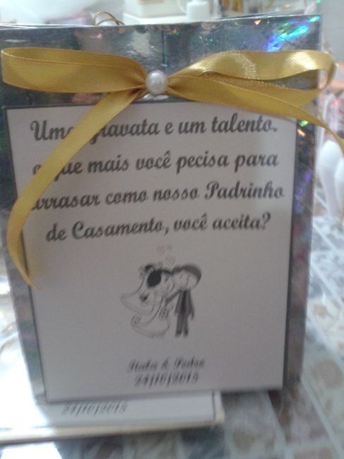 Convite dos padrinhos