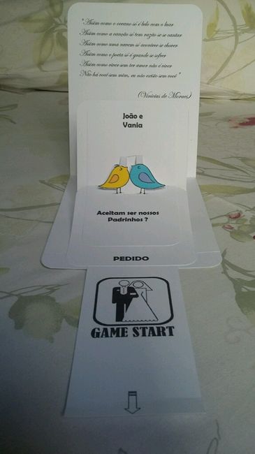 Meus convites dos padrinhos. - 5
