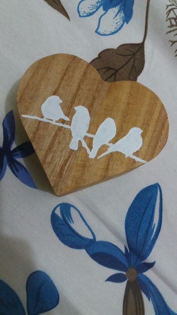 Meu porta aliança chegou ♡ 💐👰 - 3