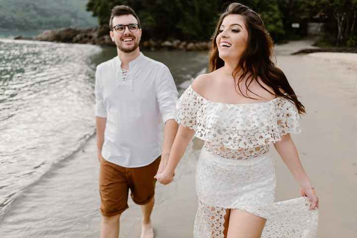 Nosso Pré Wedding na praia - 3