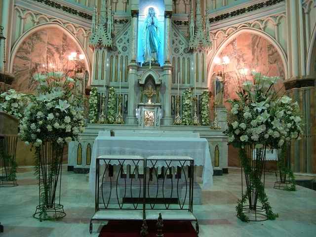 Decoração - Basílica de Lourdes - Ildete Crauz