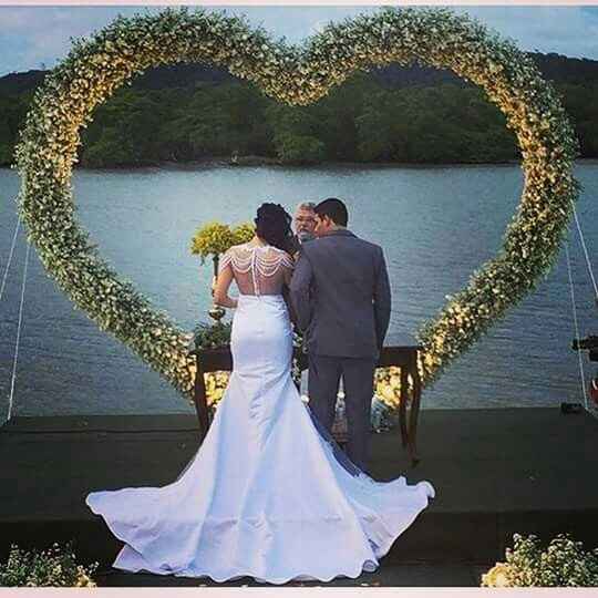 Casamento ao ar livre. - 1