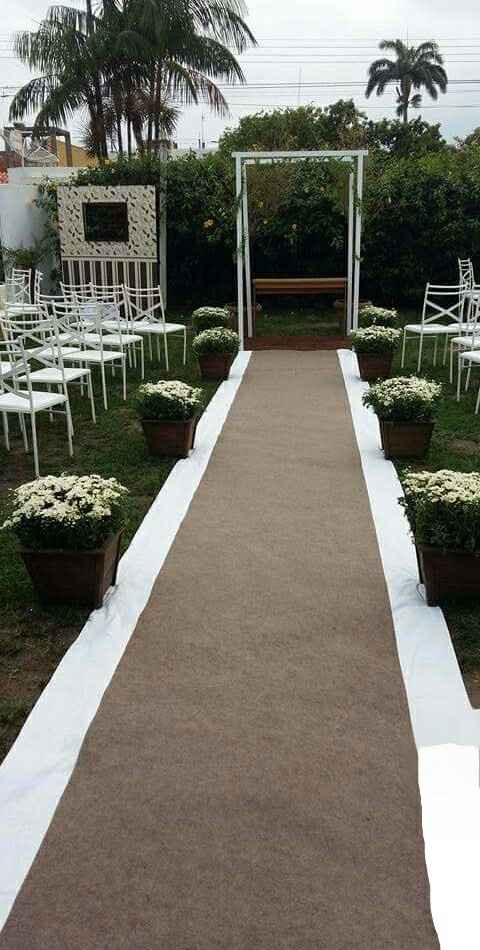 Casamento ao ar livre. - 7