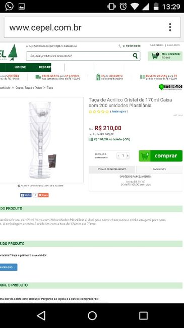 E os copos?? - 1
