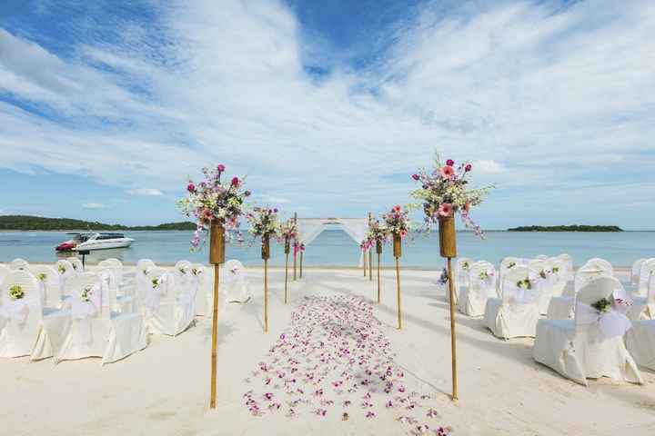 Idéias de Ornamentação- Casamento na Praia!