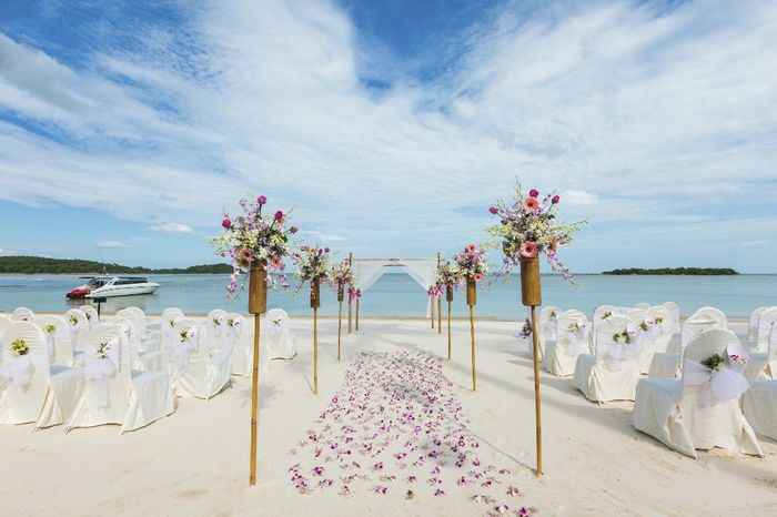 Idéias de Ornamentação- Casamento na Praia!