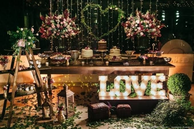 Fazer a própria decoração do casamento 1