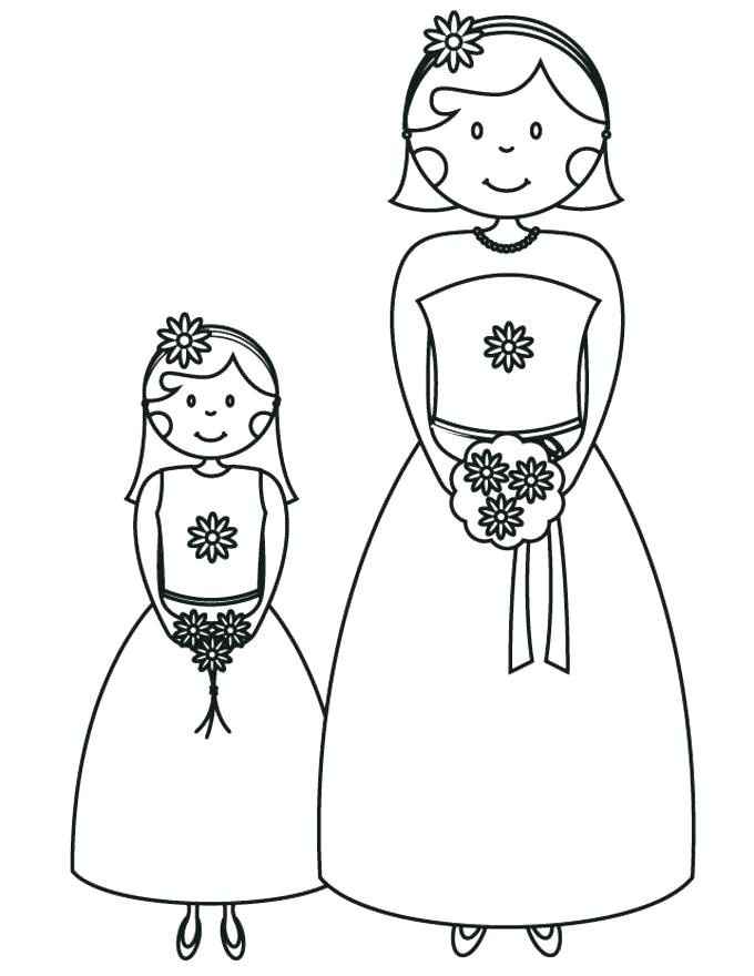 noiva e daminha