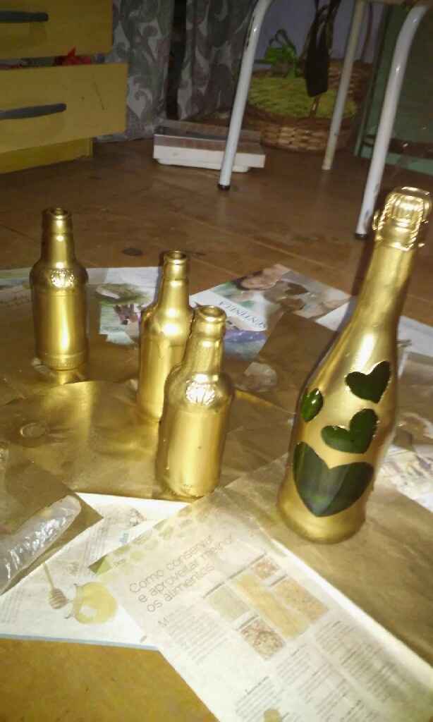 Meus vidros para o cha de panela lindos amei - 1