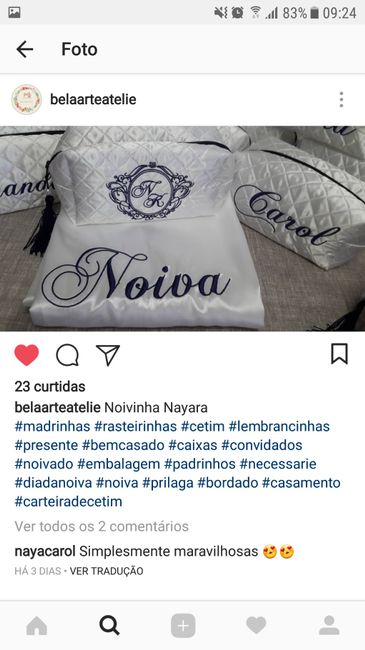 Estes são os meus
