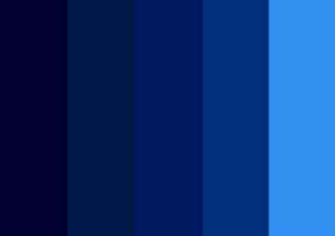 paleta azul escuro