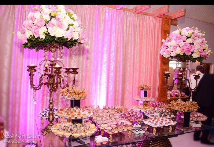 mesa de doces