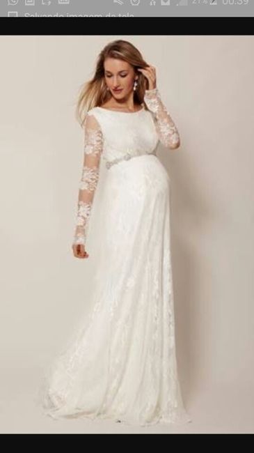 Vestidos para as noivas grávidas! - 8