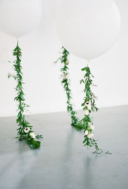  Decoração verde e branco - 2