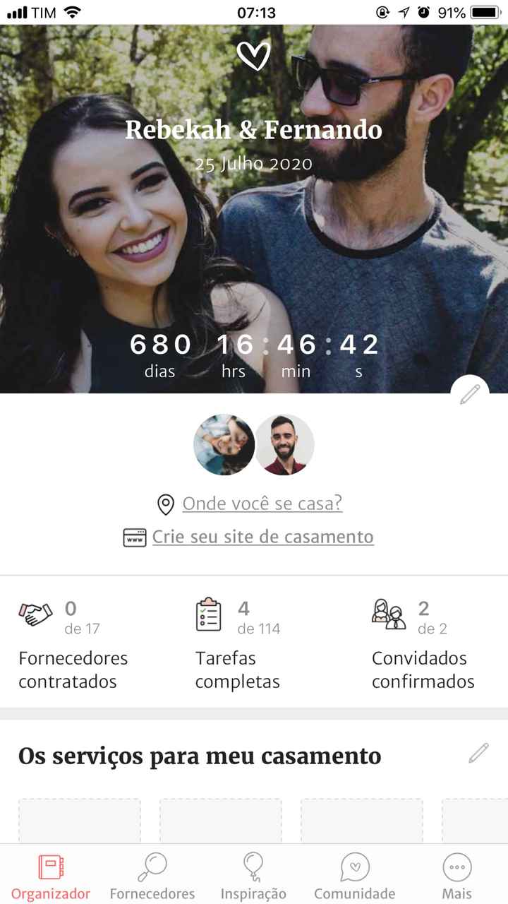 Quanto tempo falta para o dia C? - 1