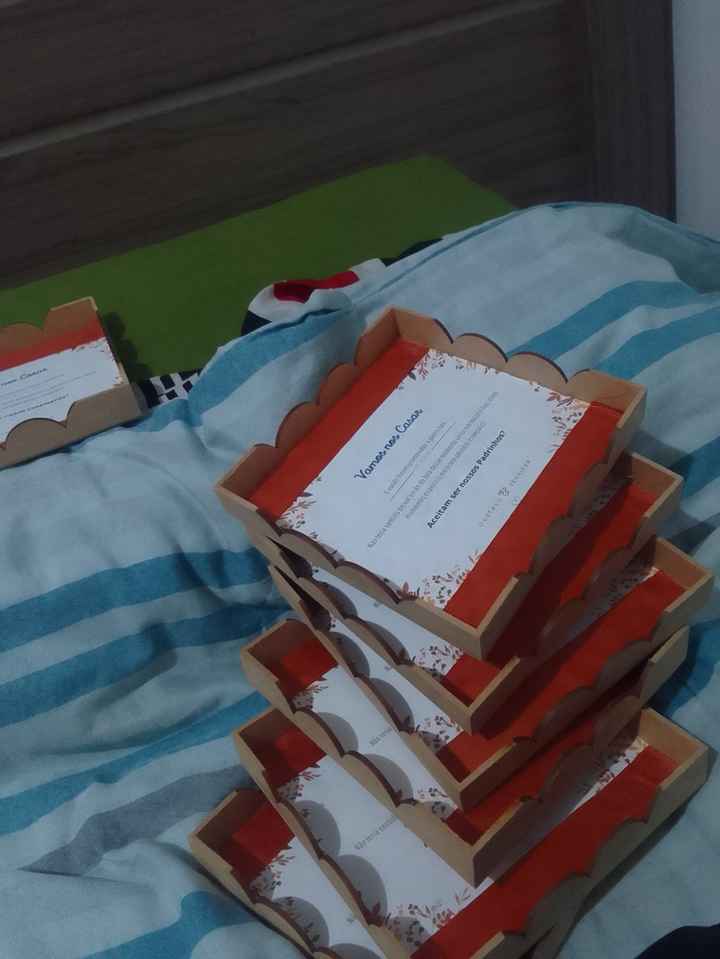 Vocês fizeram a própria papelaria do casamento? - 4