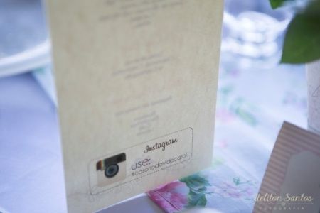 Instagram no casamento