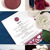 Inspirações Paleta de Cores para Casamento cor : Marsala e outros