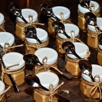 Potinhos de doce de leite -Lembrancinhas dos convidados