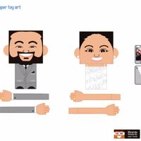 Topo de bolo - Toyart