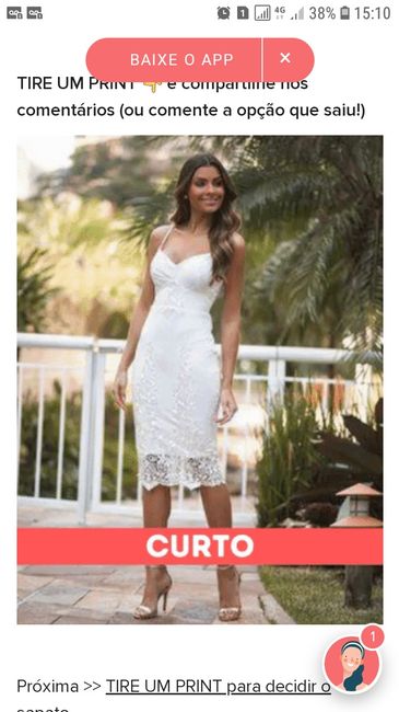 TIRE UM PRINT para decidir o vestido - 1