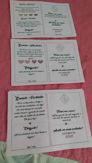 Convite dos padrinhos na garrafinha . Já pronto #vemver - 3