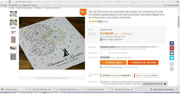 Quadro de assinaturas!