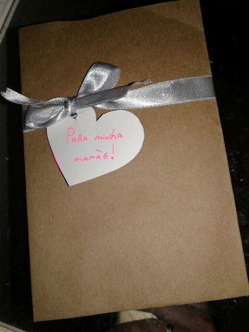 Envelope do meu convite em teste #vemver - 2