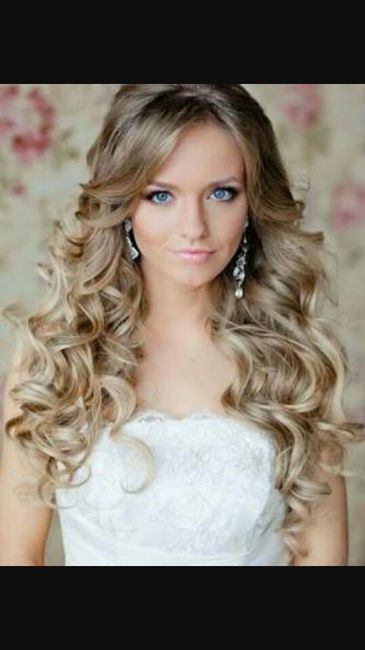 Cabelo solto com veu - 3
