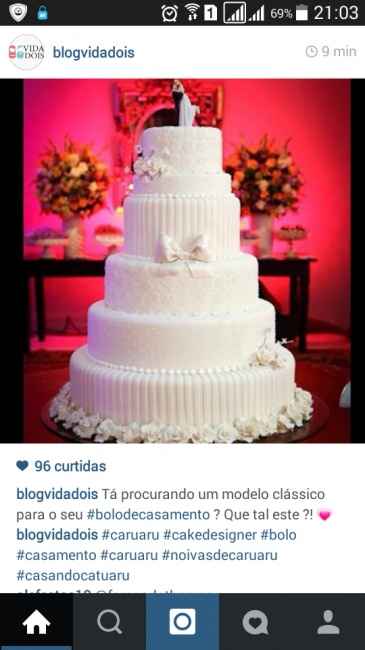 Modelos de bolo de chá de panela & casamento # - 1