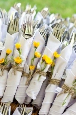 Sisal com flores