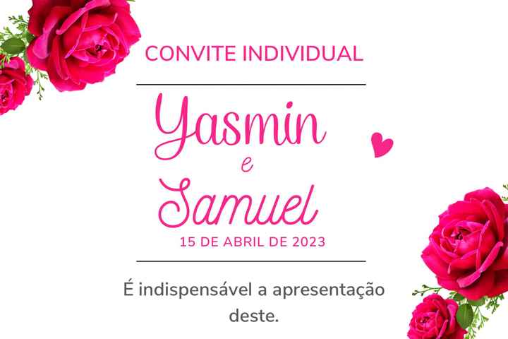 Improvisos de uma noiva 👰🏻‍♀️ - 2