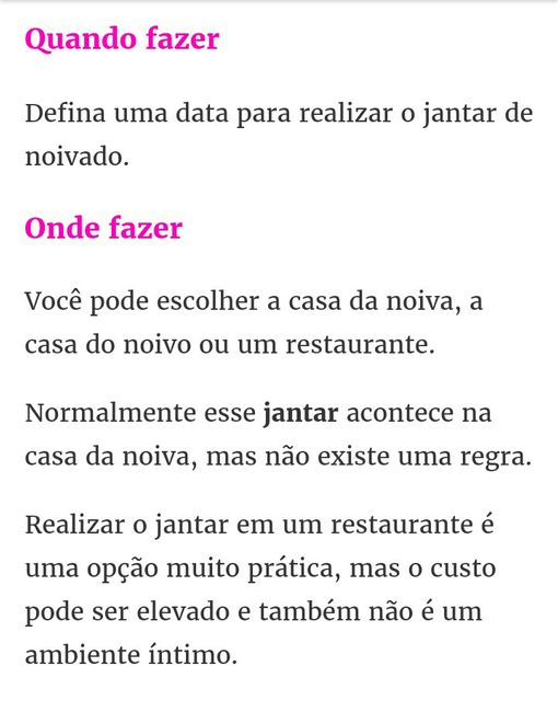 Ideias para jantar de noivado - 5