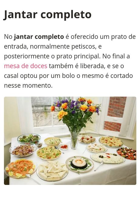 Ideias para jantar de noivado - 12