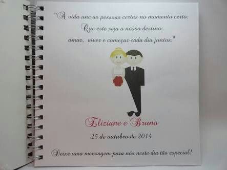 Ideias para recados para os noivos 2